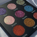 Gummy Worms Duo Chrome Eyeshadow Palette