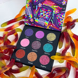 Gummy Worms Duo Chrome Eyeshadow Palette