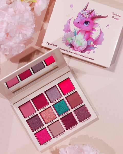 Plumeria Dragon Eyeshadow & Pressed Pigment Palette