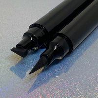 Ink - Dual Ended Liquid Black Eyeliner Pen w/ Winged Stamp