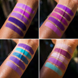 The Mattes Rainbow Purple Pressed Pigment Palette