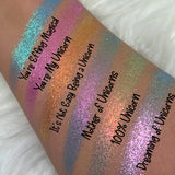 Sugar Unicorn Tri Chrome Eyeshadows