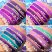 The Mattes Rainbow Purple Pressed Pigment Palette