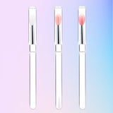 Silicone Eyeshadow Brush Glitter Applicator with Lid