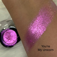 Sugar Unicorn Tri Chrome Eyeshadows